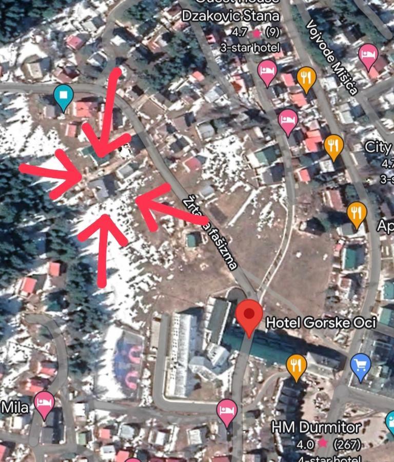 Turisticki Apartmani “Kraljeva Stolica” Žabljak Exteriör bild